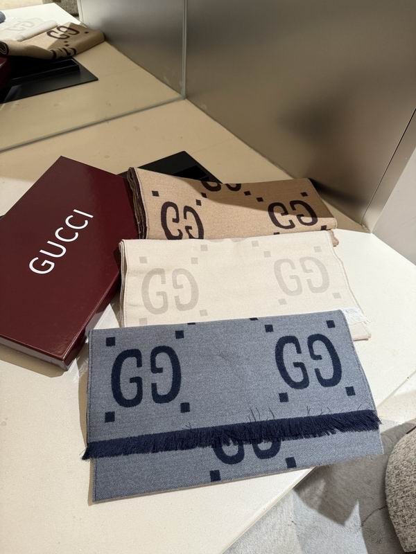 Gucci Scarf 45X170cm 100%羊绒 E112815